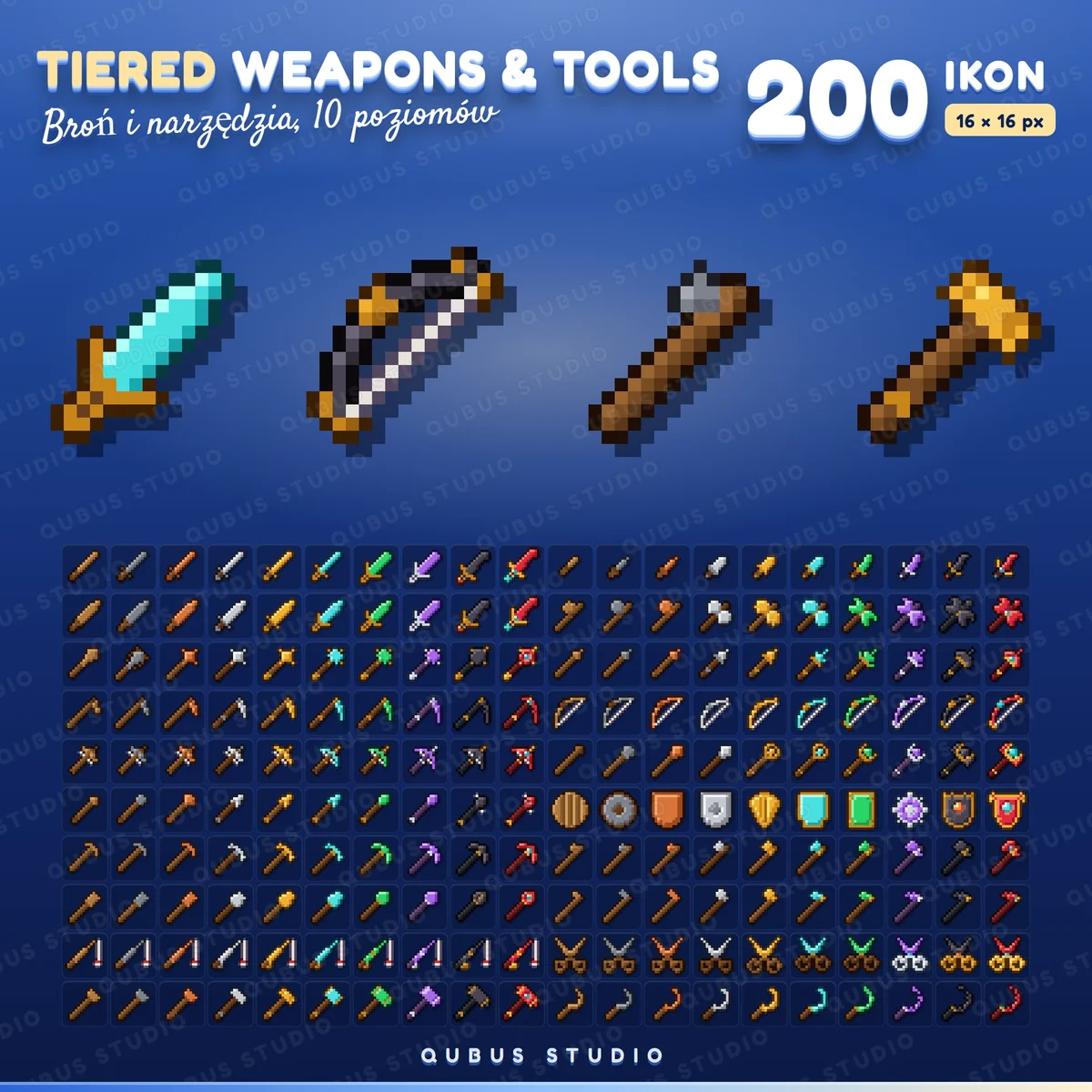TIERED WEAPONS & TOOLS